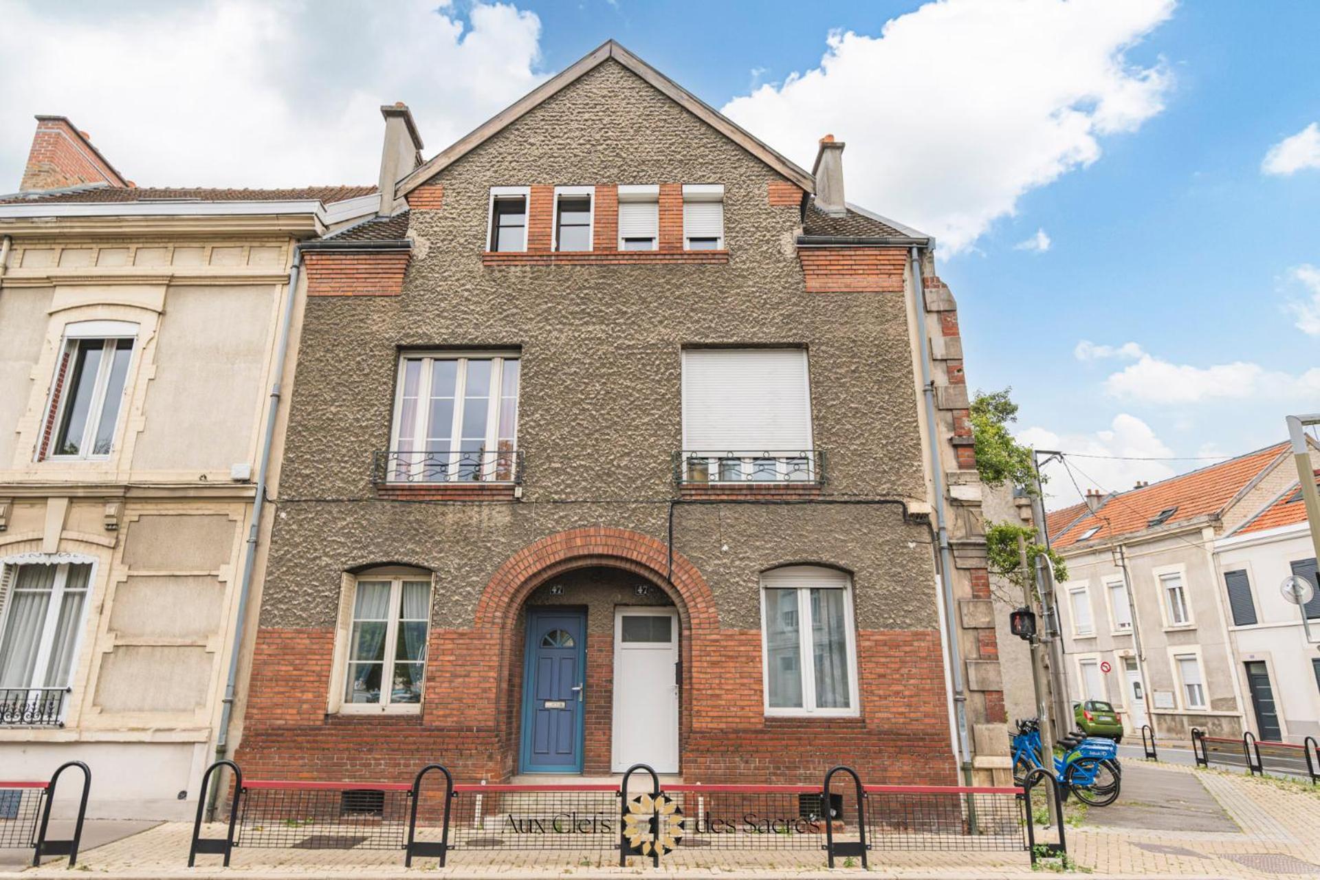 Maison De Ville Avec Cour Place Luton Reims Extérieur photo